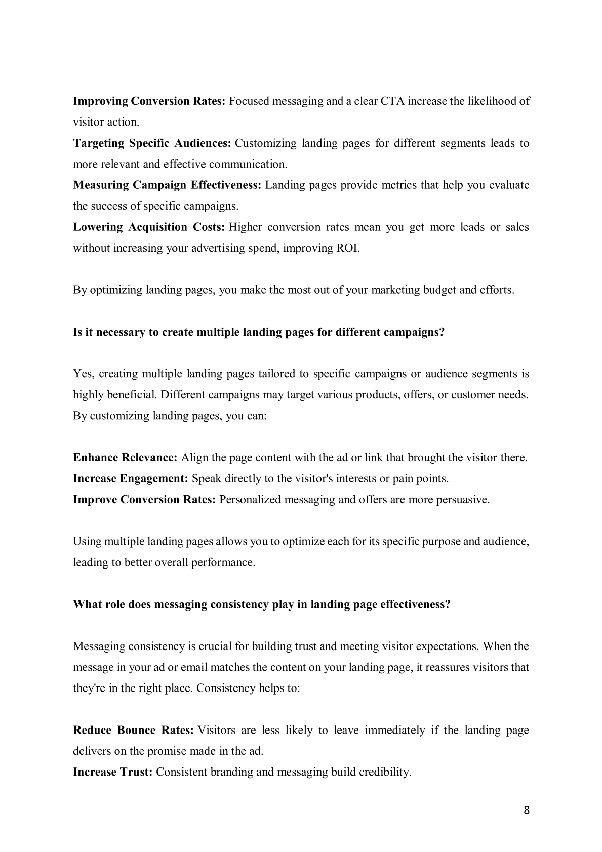 Basics of Building a High-Converting Landing Page: Q&A for Marketers
